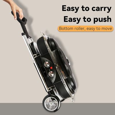 Steel Custom Stand-Up Propane Camping Cooking Outdoor Barbeque Foldable Portable Folding Gas BBQ Grill