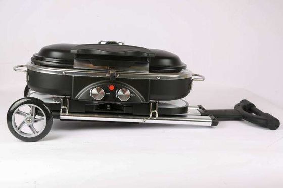 Steel Custom Stand-Up Propane Camping Cooking Outdoor Barbeque Foldable Portable Folding Gas BBQ Grill