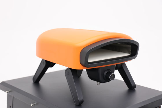 Convenient 14 Inch CE Home Pizza Maker with Digital Timer Control and Foldable Design