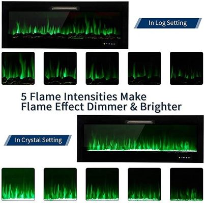 Private Mold Household Nine Colors Decor Flame Electric Linear Fireplace Stove Heater