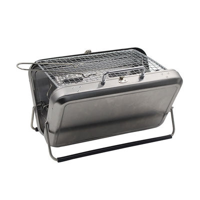 Outdoor Camping BBQ Portable Folding Charcoal Grill with Open Size 30.7*22.5*20.5cm