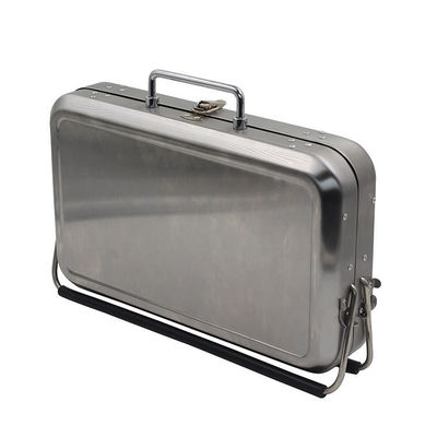 Outdoor Camping BBQ Portable Folding Charcoal Grill with Open Size 30.7*22.5*20.5cm
