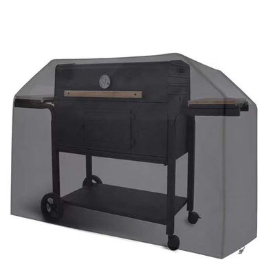 Heavy Duty Waterproof Outdoor Rain BBQ Grill Cover in 600D Polyester Fabric for Garden