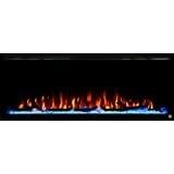 50 Inch 15 Flame Colors WN-D50 Electric Fireplace with Embedded Modern 3D LED Lights