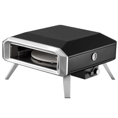 16 Inch Gas Pizza Oven for Countertop Stainless Steel Portable Propane Outdoor Baking