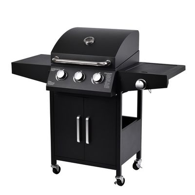 Steel Powder Coated Barbeque Grill Gas Stove Grilled bbq 3 1 burners gas grills for Picnic