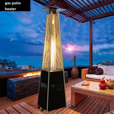 Standing Pyramid Torch Gas Heater Cover Total Height 2270mm Made for Garden and Indoor