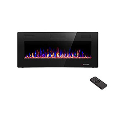 Indoor Modern Fireplace with 9 Color Options and AC120V/60HZ