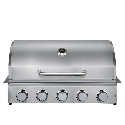 Restaurant Stainless Steel rotisserie Gas Oven BBQ Grill with Powder Coated Finishing