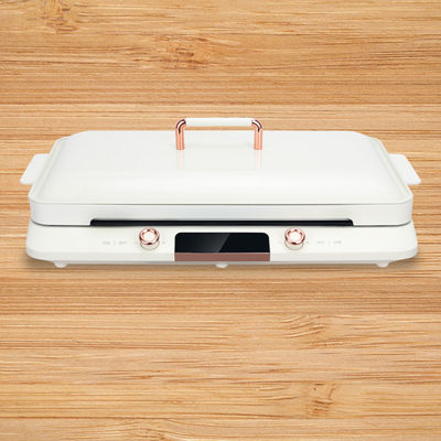 Household 2000W Electric Induction Cooker with Touch Buttons and Ceramic Glass Plate