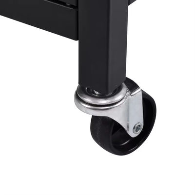 Gas Grills with Side Burner and Cabinet 33kg Professional 5 Burner Steel Propane BBQ