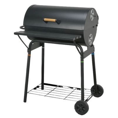 Steel Iron BBQ Grill for Backyard Party Picnic Camping Meats Smokers 78*73.5*103.5 cm