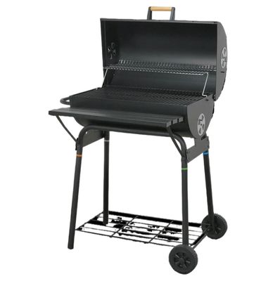 Steel Iron BBQ Grill for Backyard Party Picnic Camping Meats Smokers 78*73.5*103.5 cm