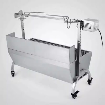 Easily Cleaned Stainless Steel Electric Roast Barbecue Grill for Charcoal Grills