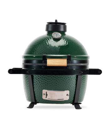 Custom Table Top Camping Portable Green BBQ Ceramic Kamado Grill with Customized Size