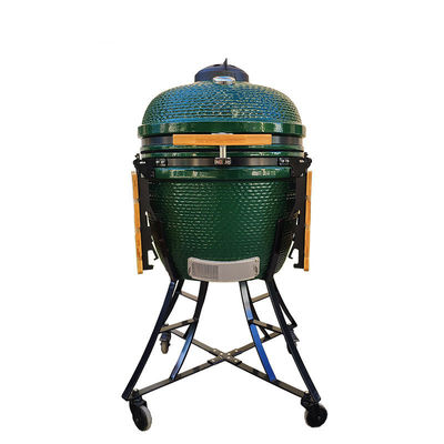Custom 24 Inch Kamado BBQ Grill Outdoor Ceramic Charcoal Cooker for Perfect Barbecuing