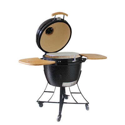 Custom 24 Inch Kamado BBQ Grill Outdoor Ceramic Charcoal Cooker for Perfect Barbecuing