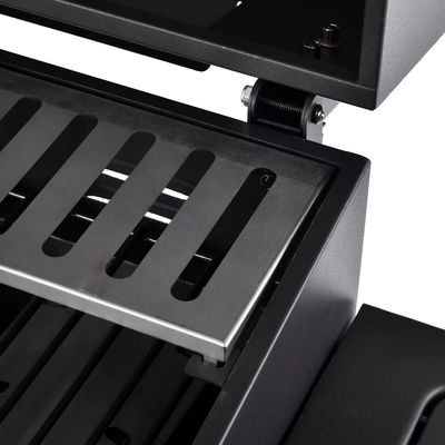 Natural Gas Customized Logo Acceptable Stainless Steel BBQ Grill with Side Bunner