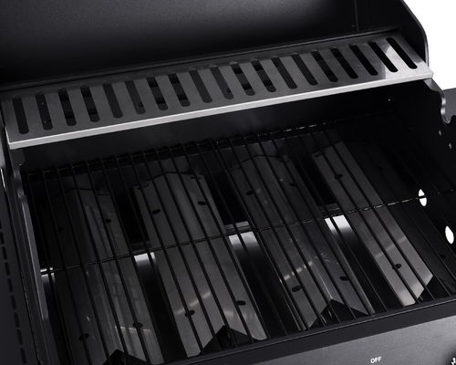 430SS Warming Grid 4 1 Burners Stainless Steel Gas BBQ Grill for Modern Style Cooking