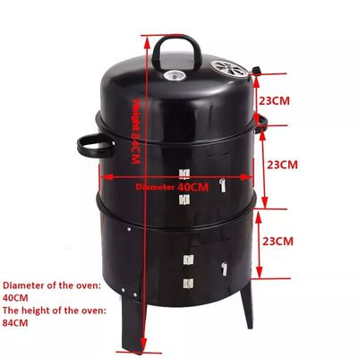 Korean Charcoal Grill High temperature spray layer Barbecue Grill Charcoal Bbq Grill