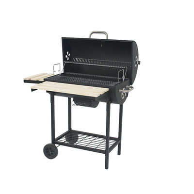 Professional Restaurant Charcoal Grill Gas BBQ with Powder Coated Vertical Style Oven