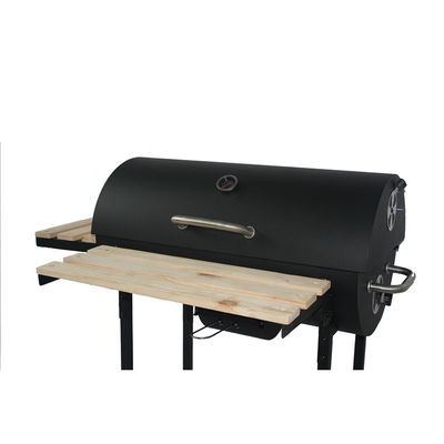 Professional Restaurant Charcoal Grill Gas BBQ with Powder Coated Vertical Style Oven