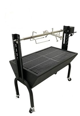 High Temp Easy Moving Outdoor Charcoal Smoker BBQ Grill Trailer with Customized Logo