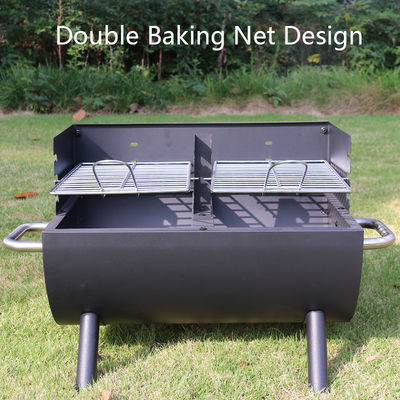 Metal Type Cold Rolled Steel Charcoal Grill BBQ Pellet Rotisserie Smoker for Outdoor