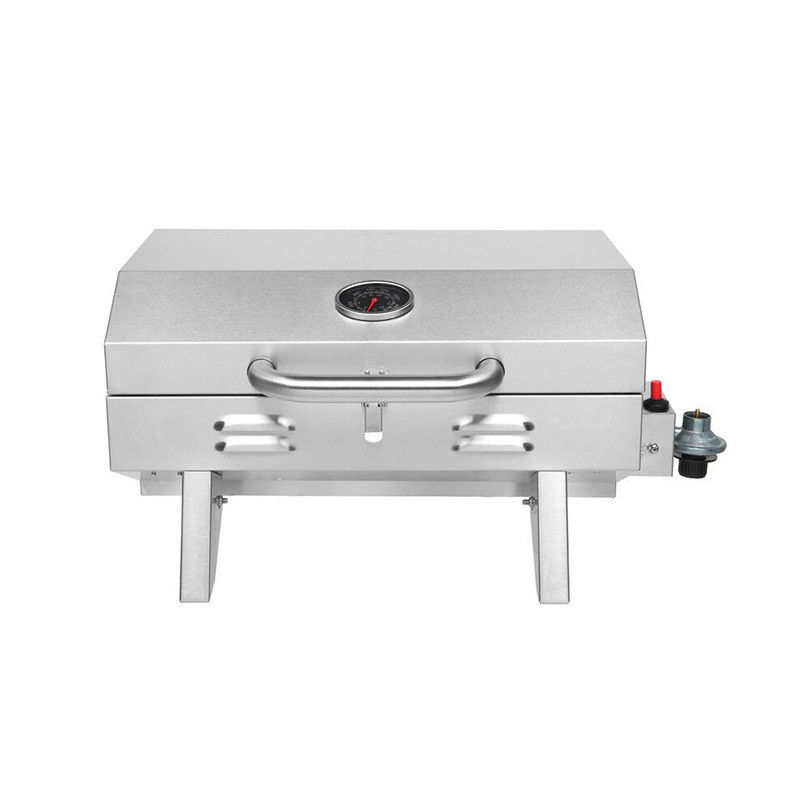 8.7kg Portable Stainless Steel Gas Grill BBQ Grill for Outdoor Camping Compact Design